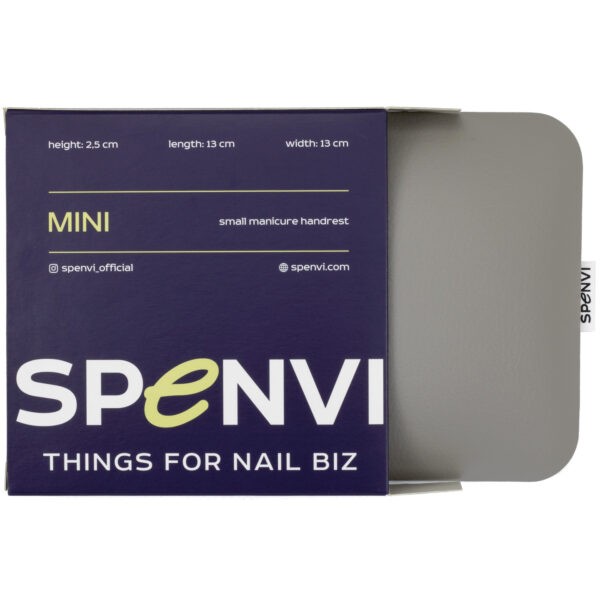 Polštářek pod loket na manikúru SPENVI Mini Grey