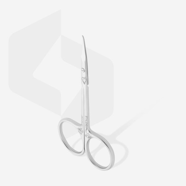 Professional cuticle scissors with hook EXCLUSIVE 23 TYPE 1 (magnolia) - Image 3