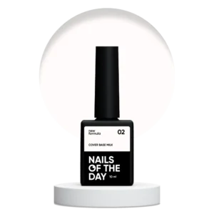 NAILSOFTHEDAY Cover base milk 02, 10 ml