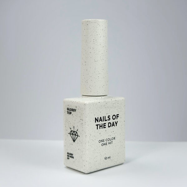 NAILSOFTHEDAY Glossy top no wipe, 10 ml