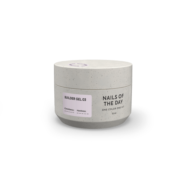 NAILSOFTHEDAY Builder gel 03, 15 ml - Image 2
