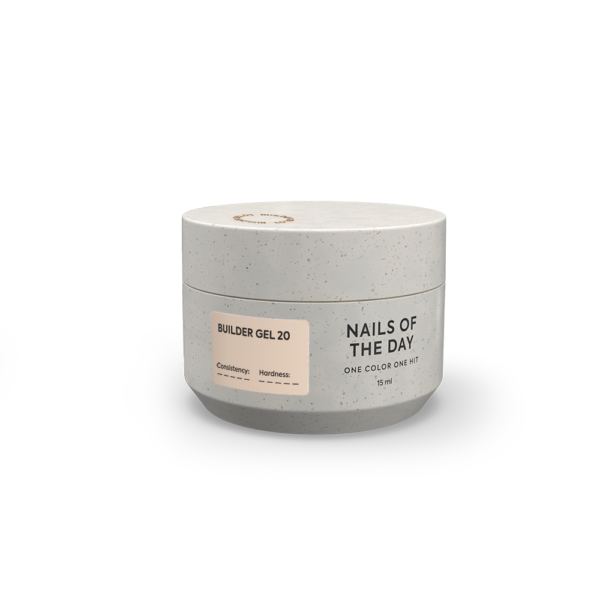 NAILSOFTHEDAY Builder gel 20, 15 ml - Image 2