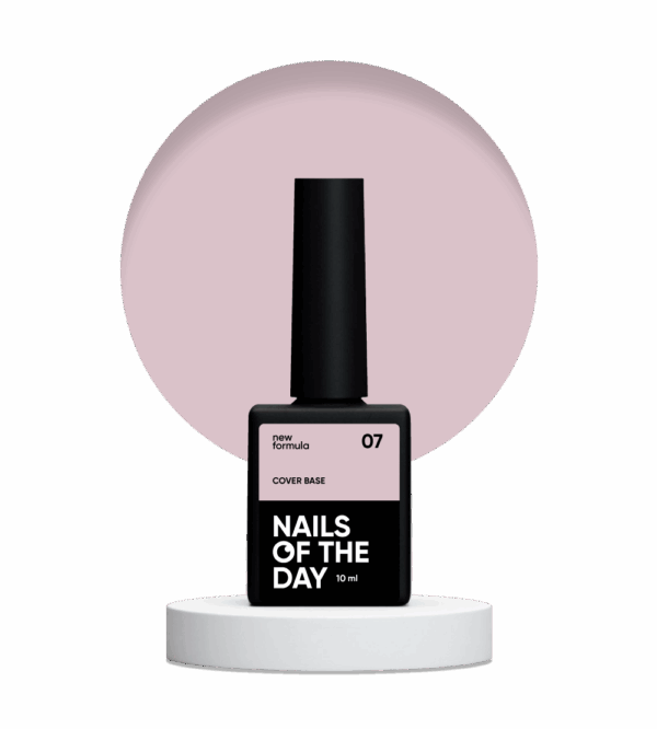 NAILSOFTHEDAY Cover base 07, 10 ml