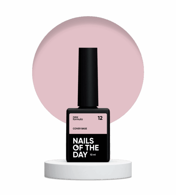 NAILSOFTHEDAY Cover base 12, 10 ml