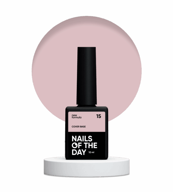 NAILSOFTHEDAY Cover base 15, 10 ml