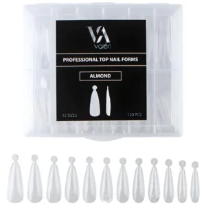 Valeri Horní formy na modeláž nehtů Top Nail Forms Almond