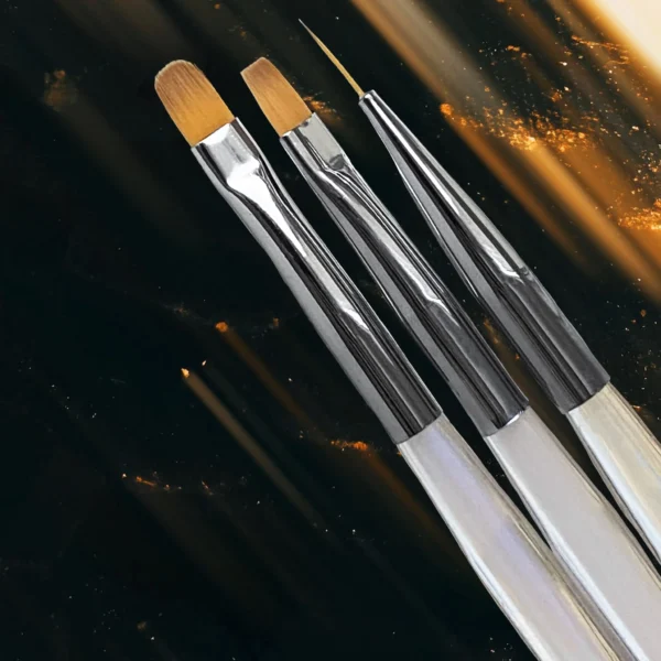 NAILSOFTHEDAY, NAILSOFTHENIGHT Nail Art Brush Flat - Image 3