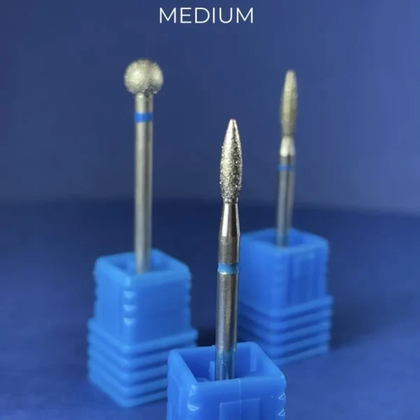 NAILSOFTHEDAY Diamond flame cutter 2.1*8 mm,blue - Image 3
