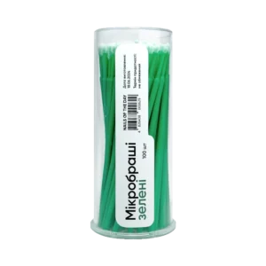 NAILSOFTHEDAY Microbrush green, 100 pcs