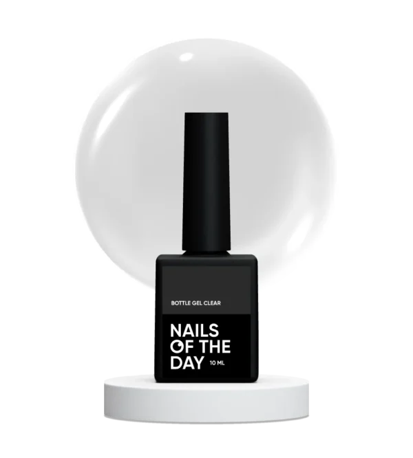 NAILSOFTHEDAY Bottle gel clear, 10 ml