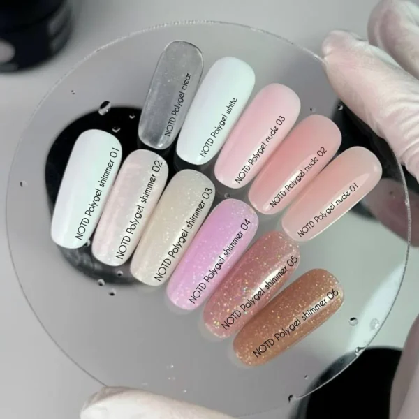 NAILSOFTHEDAY Polygel white, 30 g - Image 2