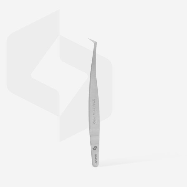 Staleks Profesionální pinzeta na řasy EXPERT - rovná TE-40/12 - Image 2