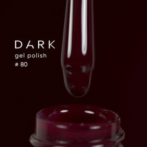Dark Gel Polish, 6 ml - 80
