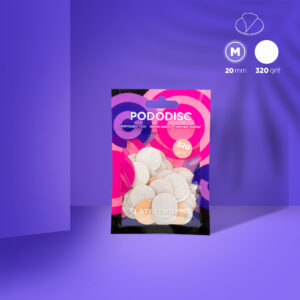 Staleks Pro Brusné papíry Pododisc M bílé(50 pcs) 320
