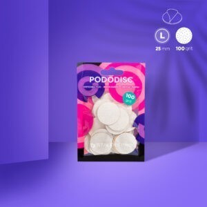 Staleks Pro Brusné papíry Pododisc L bílé(50 pcs) 100