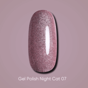 Dark gel polish Night Cat, 6 ml - 07