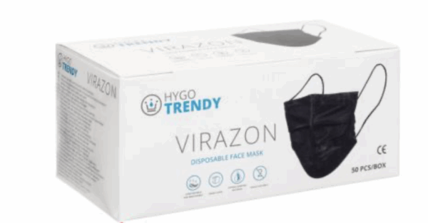 Roušky HYGOTRENDY VIRAZON 50 ks černé