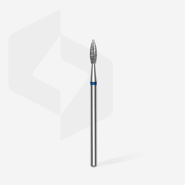 Staleks Diamantový brusný nástavec špičatý - "flame" blue - FA11B023/8 - Image 2