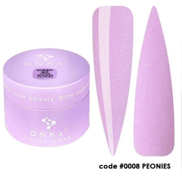 DNKa' Builder Gel 0008 Peonies 30ml