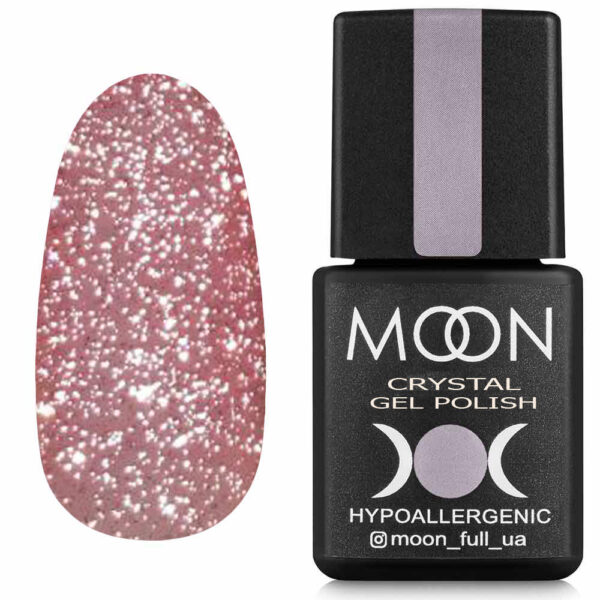 Gel lak na nehty Moon Full Chrystal 02, 8 ml