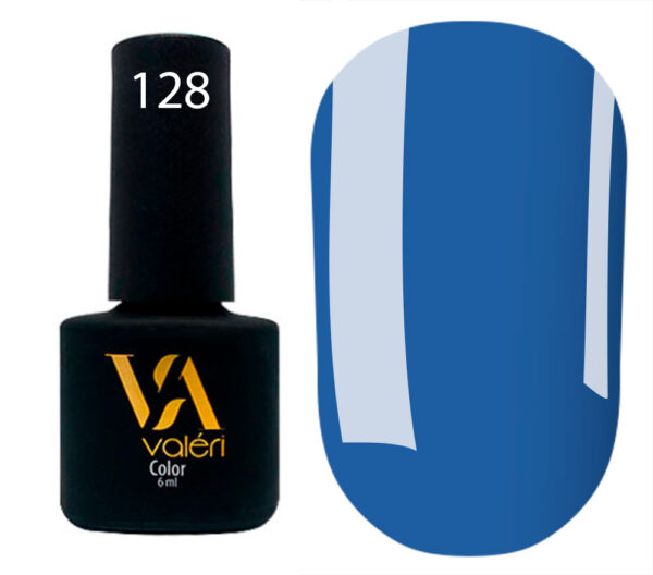 Color Gel Polish VALERI 128, 6 ml