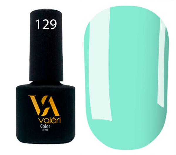 Color Gel Polish VALERI 129, 6 ml