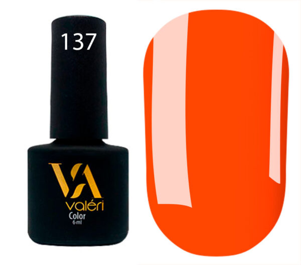 Color Gel Polish VALERI 137, 6 ml