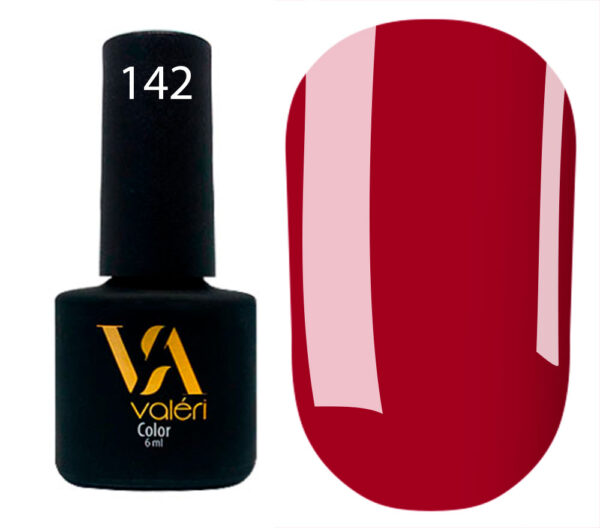 Color Gel Polish VALERI 142, 6 ml