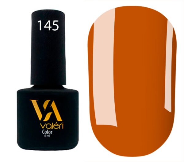 Color Gel Polish VALERI 145, 6 ml