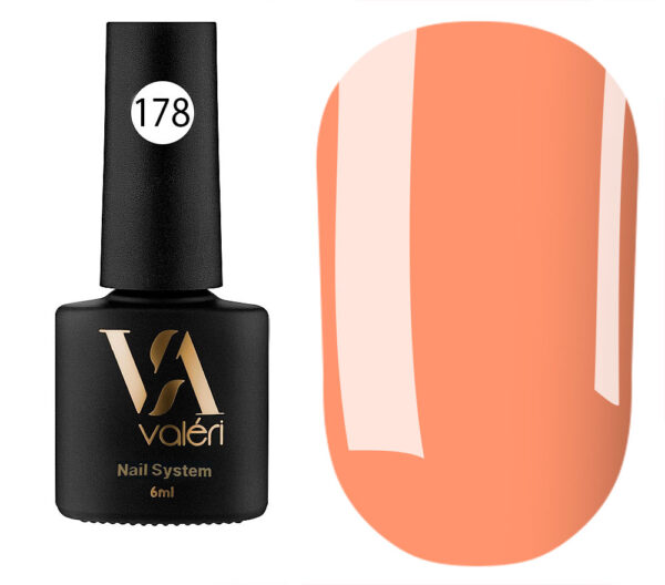 Color Gel Polish VALERI 178, 6 ml