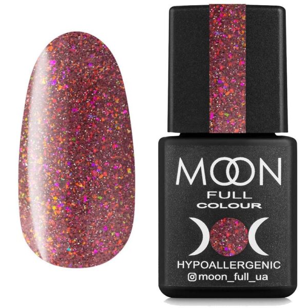 Gel lak na nehty Moon Full Chrome Flake Disco 01, 8 ml - Image 2