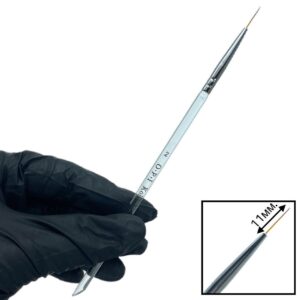 Tenký štětec na lakování OPI pro design nehtů průhledný - 02