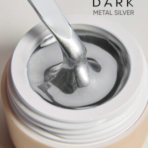 Silver metal gel paint Dark 5g
