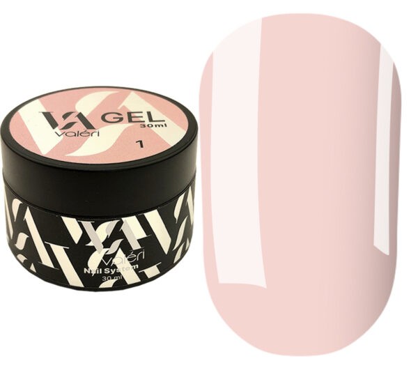 Builder gel VALERI 01, 30 ml