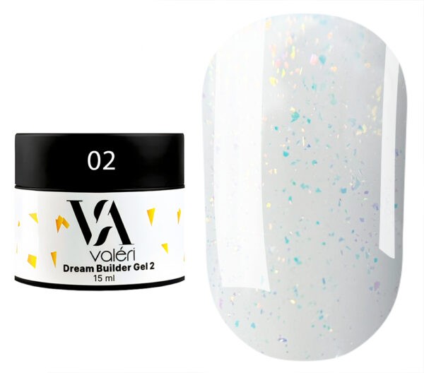 Builder Gel Valeri "Dream", 15 ml - 02