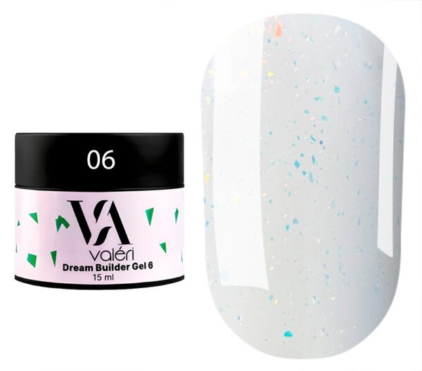 Builder Gel Valeri "Dream", 15 ml - 06
