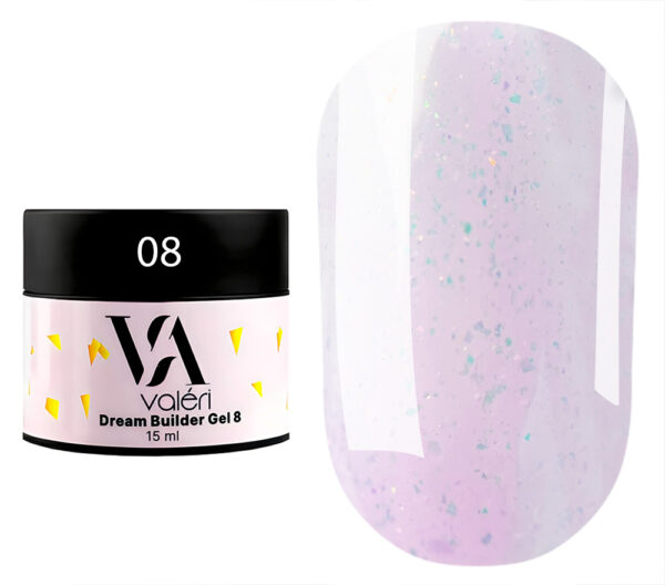 Builder Gel Valeri "Dream", 15 ml - 08
