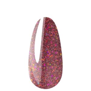 Gel lak na nehty Moon Full Chrome Flake Disco 01, 8 ml