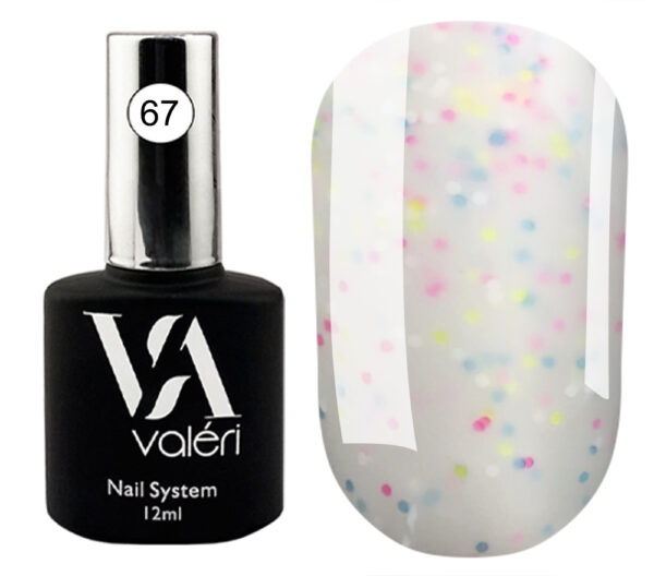 RUBBER BASE FRENCH "VALERI" (cover), 12 ml Pоtal - 67