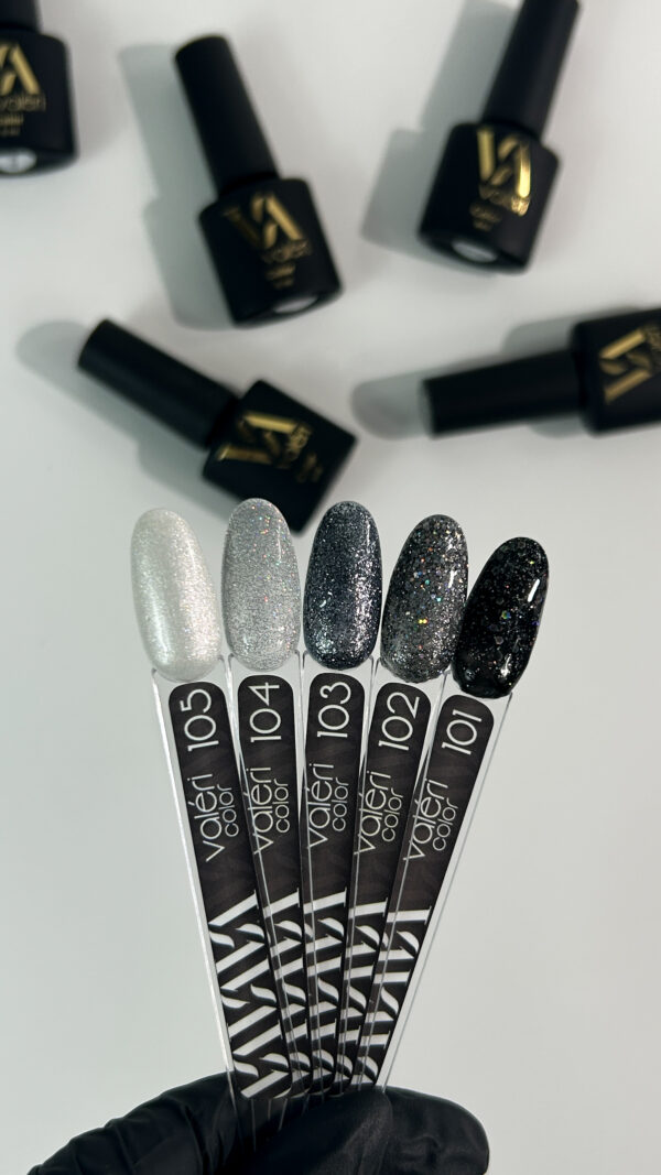 Color Gel Polish VALERI 101, 6 ml - Image 2