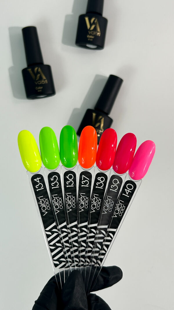Color Gel Polish VALERI 140, 6 ml - Image 2