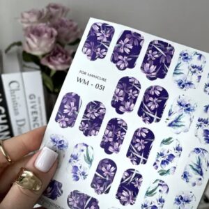Vodní samolepky Slidiz for manicure Wraps - 51
