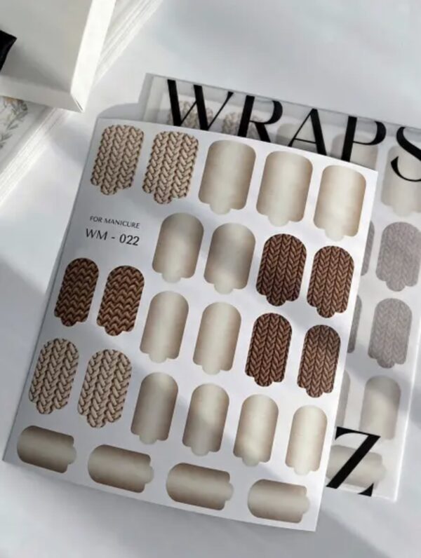 Vodní samolepky Slidiz for manicure Wraps - 22