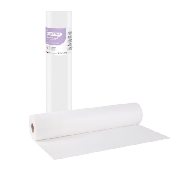 Soft Care SUPREME netkaná vyšetřovací podložka 50cm x 70m, bílá