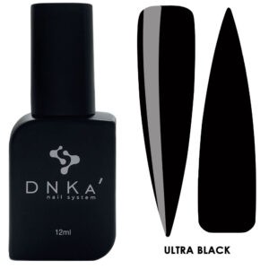 Color Gel Polish "DNKa", 12 ml ULTRA BLACK