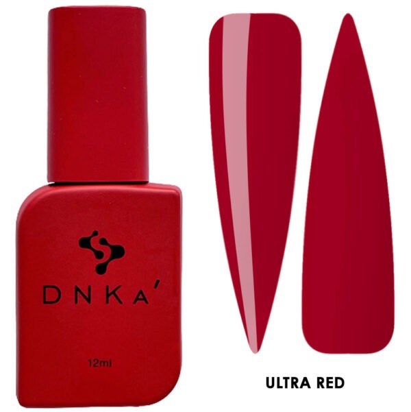 Color Gel Polish "DNKa", 12 ml ULTRA RED
