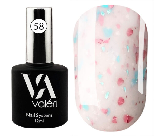 RUBBER BASE FRENCH "VALERI" (cover), 12 ml Pоtal - 58