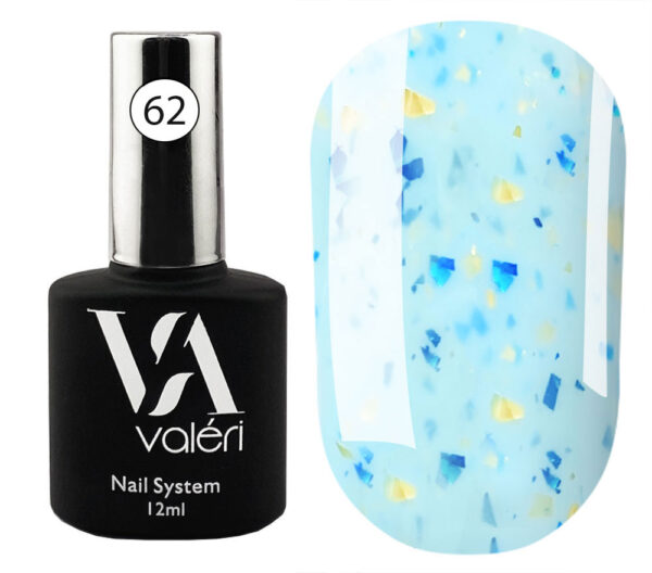 RUBBER BASE FRENCH "VALERI" (cover), 12 ml Pоtal - 62