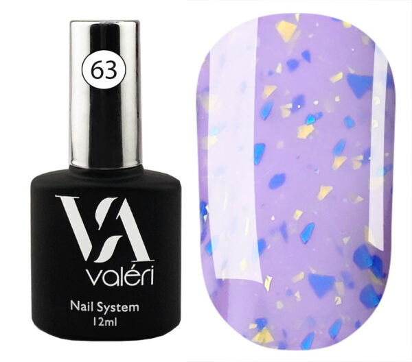 RUBBER BASE FRENCH "VALERI" (cover), 12 ml Pоtal - 63
