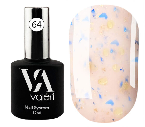 RUBBER BASE FRENCH "VALERI" (cover), 12 ml Pоtal - 64